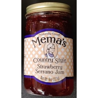 Mema's Salsa Mema's Salsa Strawberry Serrano Jam MIO