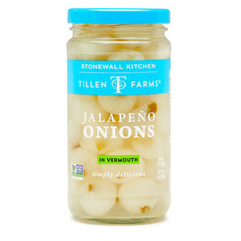 Tillen Farms Stonewall Kitchen Tillen Farms Jalapeño Onions in Vermouth