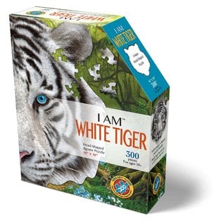Madd Capp Games Madd Capp Puzzle: I AM White Tiger 300 pieces