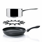 Kuhn Rikon Kuhn Rikon Trivet and Pan Guard Set/3 - one 5.5" and two 6.25" (black)