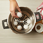 Kuhn Rikon Kuhn Rikon Trivet and Pan Guard Set/3 - one 5.5" and two 6.25" (black)