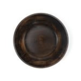 Lipper Lipper Walnut Finish Serving Bowl with Lip Medium  --  CLOSEOUT