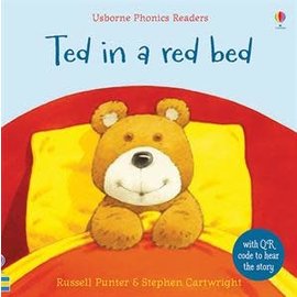 Usborne Usborne Ted in a Red Bed (IR)(QR)