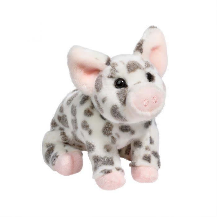 by Douglas Cuddle Toys PAULINE the LARGE Stuffed SPOTTED PIG Plush 