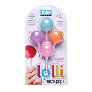 Harold Import Company Inc. HIC Joie Lolli Freeze Pops set of 4