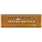 Hammond's Candies Hammond's Natural Toffee Brittle Dark Chocolate Candy Bar