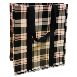 Two Lumps of Sugar Two Lumps of Sugar Man Plaid 2 Pack Tote CLOSEOUT/ NO RETURN
