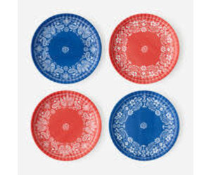 One Hundred 80 Degrees} Melamine Paper Plates (Set of 4) – Ellington &  French