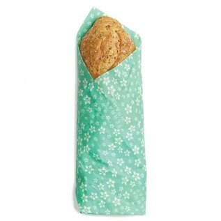 Bees Wrap Bee's Wrap BREAD Single Wrap Floral Teal  --  CLOSEOUT