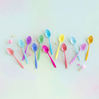 One Hundred 80 Degrees One Hundred 80 Degrees Enamel Spoon Sugar Sweet Assorted Colors SOLD INDIVIDUALLY