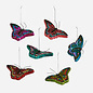 One Hundred 80 Degrees One Hundred 80 Degrees Ornament Butterfly 4.75 inches assorted colors