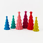 One Hundred 80 Degrees One Hundred 80 Degrees Flocked Tree 12 and 15.5 inches assorted colors