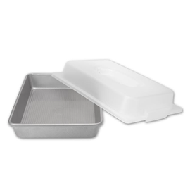 USA Pans USA Pans Rectangular Cake Pan and Lid Set