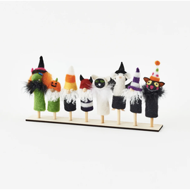 One Hundred 80 Degrees One Hundred 80 Degrees Halloween Finger Puppet Assorted Sold Individually CLOSEOUT/ NO RETURN