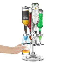 Final Touch Final Touch 4 Bottle LED Liquor Dispenser