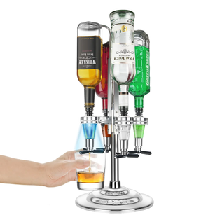 Final Touch Final Touch 4 Bottle LED Liquor Dispenser