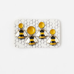 One Hundred 80 Degrees One Hundred 80 Degrees Bee Measuring Spoons St of 4 Metal