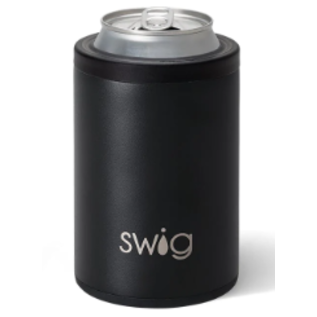 Swig Swig Black Can +Bottle Cooler 12oz