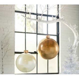 Holiball Holiball Inflatable Ornament Vintage Gold 18 inch