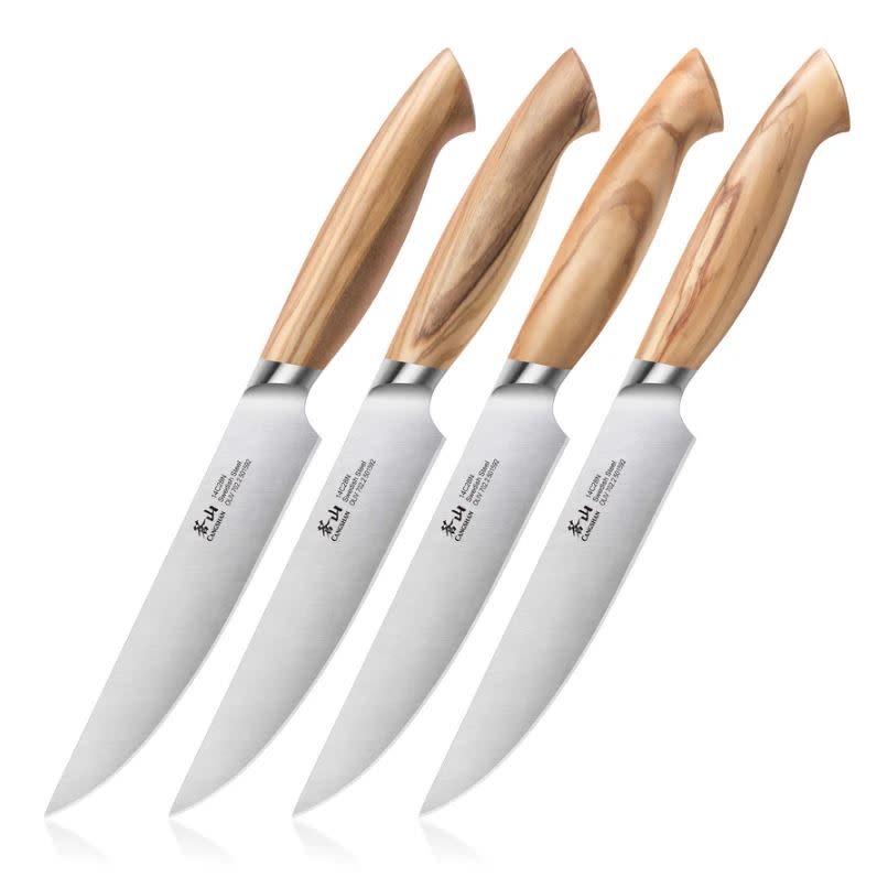 Cangshan Olive 4 Piece Steak Knife Set Murphy's Department Store