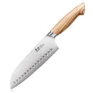 Cangshan Cangshan Olive 7 inch Santoku Knife