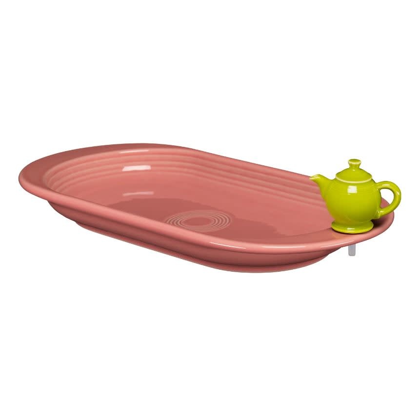 Fiesta bread tray and tea pot mini