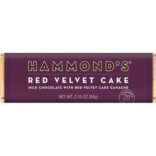 Hammond's Candies Hammond's Red Velvet Cake Milk Chocolate Candy Bar