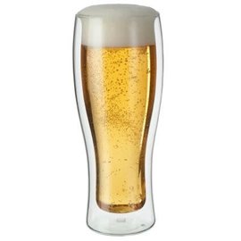 Zwilling J.A. Henckels ZWILLING Sorrento Double Wall Pilsner Beer Glass 14 oz set of 2