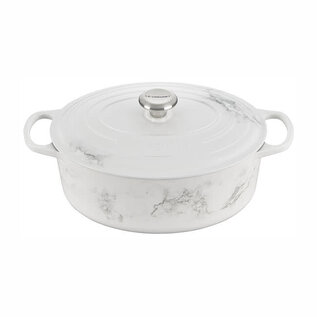 Le Creuset Le Creuset Signature Oval Dutch Oven 6.75 Qt Marble LIMITED