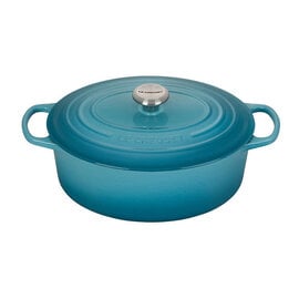 Le Creuset Le Creuset Signature Oval Dutch Oven 6.75 Qt Caribbean