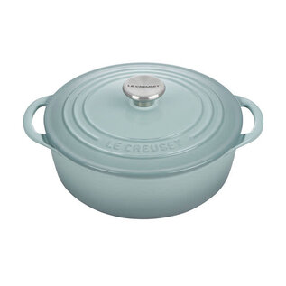 Le Creuset Le Creuset Shallow Round Dutch Oven 2.75 Qt. Sea Salt