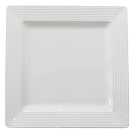 Nora Fleming Nora Fleming Pinstripe Square Platter 13x13 inch