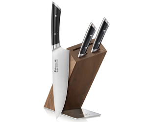 Cangshan Helena 8-Piece Knife Block Set, Black