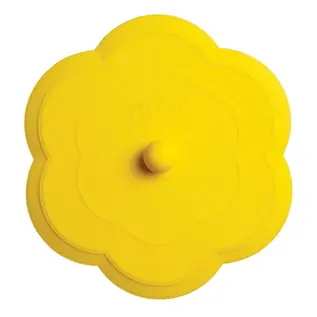 RSVP RSVP  Flower Sink Stopper Yellow