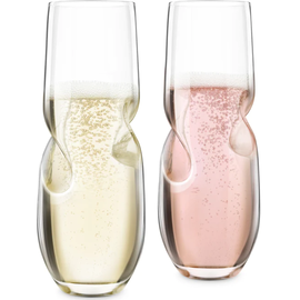 Final Touch Final Touch Bubbles Sparkling Champagne Glass set with Opener