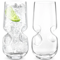 Final Touch Final Touch Bubbly Seltzer Beverage 17 oz Glasses Set of 2