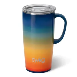 Swig Swig Retro Rainbow Travel Mug  22oz