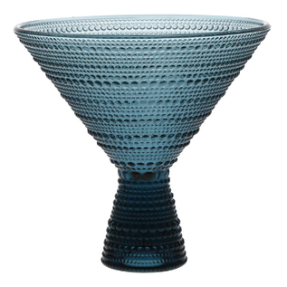 D&V Jupiter Cornflower Martini Glass 11.5 oz