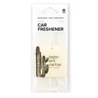 Broken Top Candles Broken Top Car Freshener Sagauro Cactus