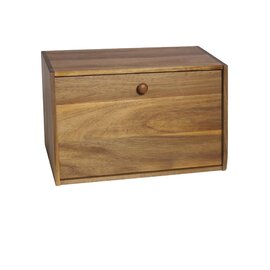 Lipper Lipper Bread Box with Solid Door Acacia