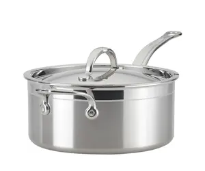 Hestan ProBond Professional Clad 1.5QT Stainless Steel Saucepan