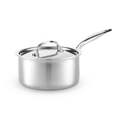 Heritage Steel/Hammer Stahl Heritage Steel 3 Qt Sauce Pan with Cover