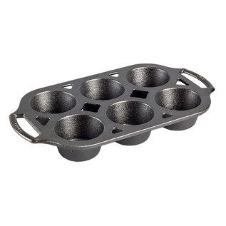 Lodge Cast Iron Lodge Cast Iron Muffin Pan 6 cup