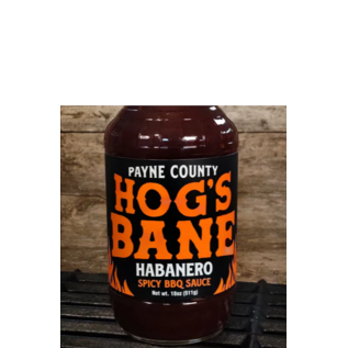 Payne County Rust, LLC Payne County Hog's Bane Habanero BBQ Sauce 16 oz MIO