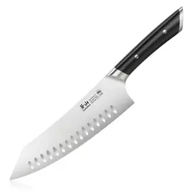 Cangshan Cangshan Helena Black Rocking Chef Knife 8 inch