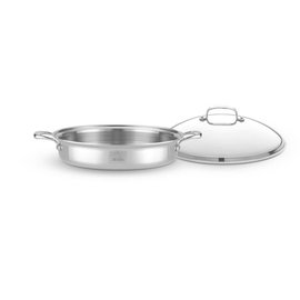 Heritage Steel/Hammer Stahl Heritage Steel 5 Qt Sauteuse with Cover 13.5 inches