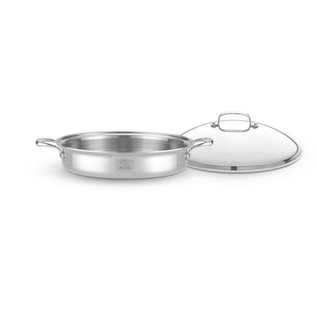 Heritage Steel/Hammer Stahl Heritage Steel 5 Qt Sauteuse with Cover 13.5 inches