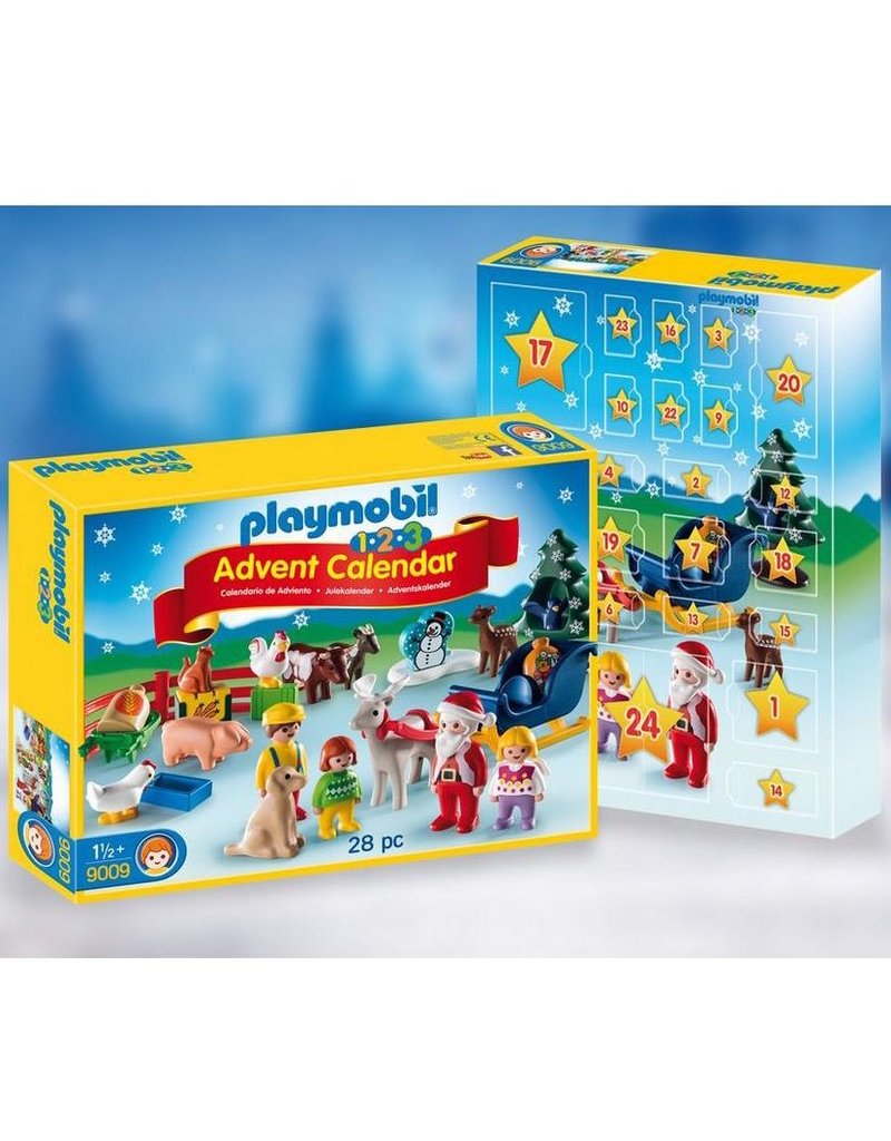 Playmobil Playmobil 1.2.3 Advent Calendar 'Christmas on the Farm' Advent Calendar