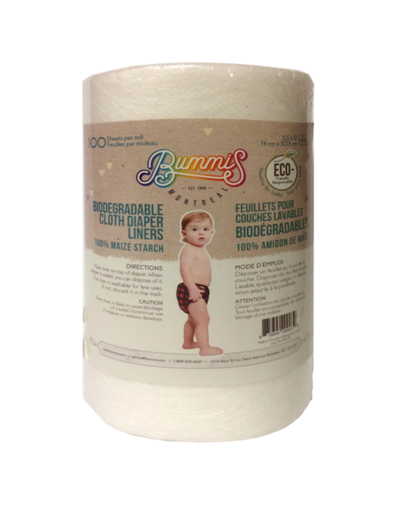 biodegradable cloth diaper liners