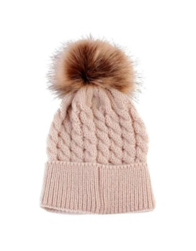 baby toques with pom pom